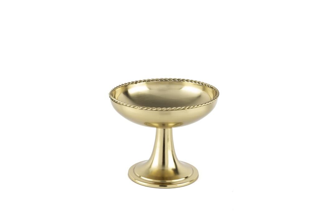 Mikasa Moor Gold Ayaklı Servis Kasesi 16x13cm