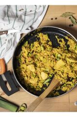 Berndes 445411 B.Green Induction Kulplu Kapaklı Derin Tava 28 Cm