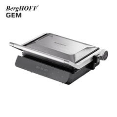 BergHOFF GEM TITAN Gümüş Gri Çelik Izgara ve Tost Makinesi