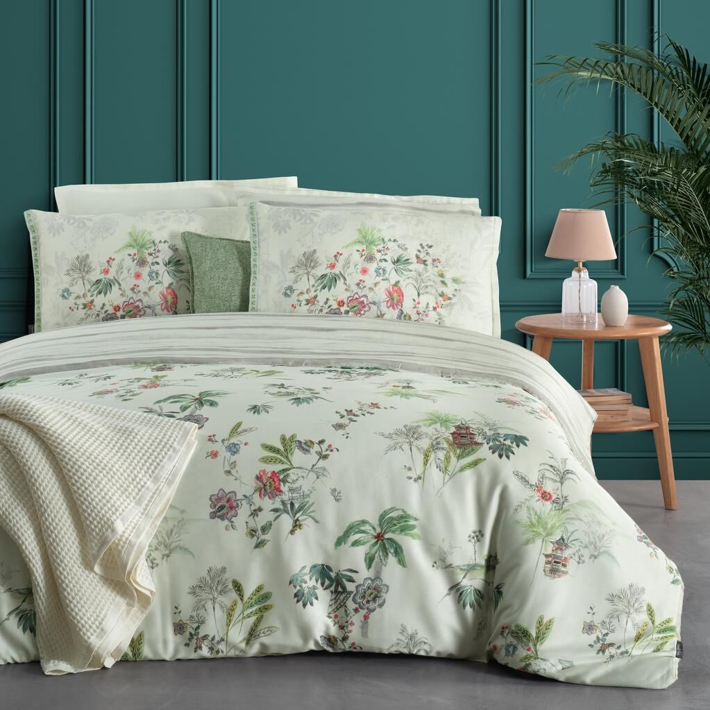 Sarev Elodıe Çift Kişilik %100 Ten cel Nevresim Takımı