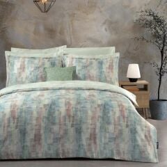 Sarev  Damien Çift Kişilik %100 Pamuk Saten Nevresim Takımı