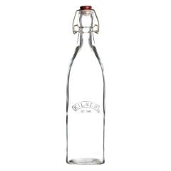 Kilner Klipsli Kare Şişe 1Lt