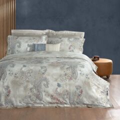 Sarev Grozni Çift Kişilik %100 Pamuk Saten ''300 TC'' Nevresim Takımı