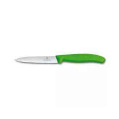 Victorinox 6.7706.L114 10cm Yeşil Düz Soyma Bıçağı
