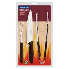 Tramontina 23498/449 Plenus 3Lü Barbekü Seti