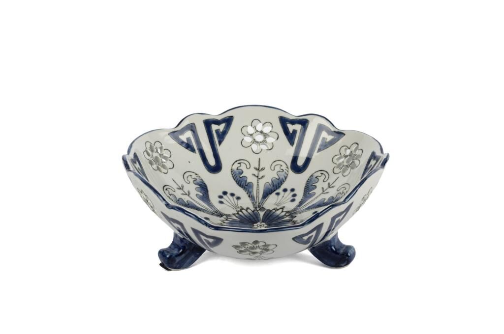 Mikasa Moor Blue Blanc DekTabak 25x1cm