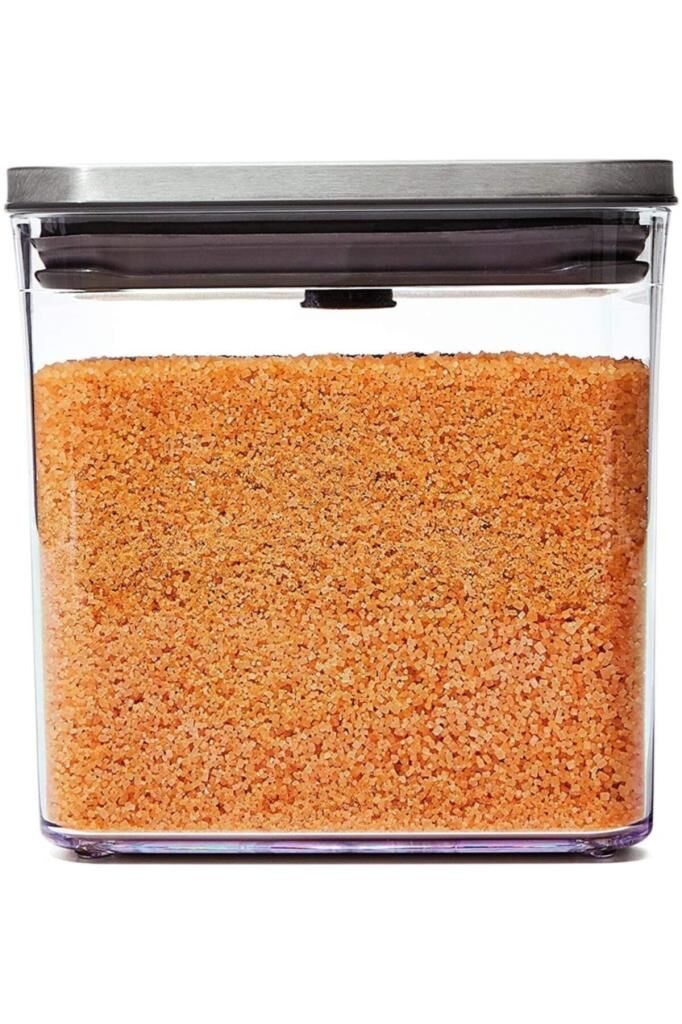 Oxo Saklama Kabı Pop Kare Çelik Kapaklı - 2.6 Lt