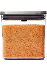 Oxo Saklama Kabı Pop Kare Çelik Kapaklı - 2.6 Lt