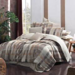 Sarev Vesta %100 Keten Çift Kişilik Nevresim Takımı