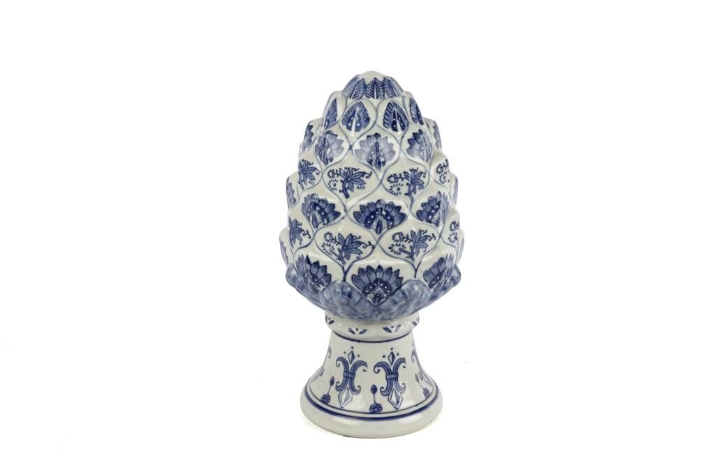 Mikasa Moor Blue Blanc Kozalak Dek Obje 20x35cm