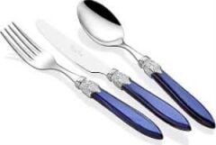 Rivadossi Laura Chrome Lacivert 75 Parça Çatal Bıçak Seti