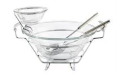 Mikasa Moor Perle Standlı Sos ve Salata Kasesi Servis Seti 38x30x23cm