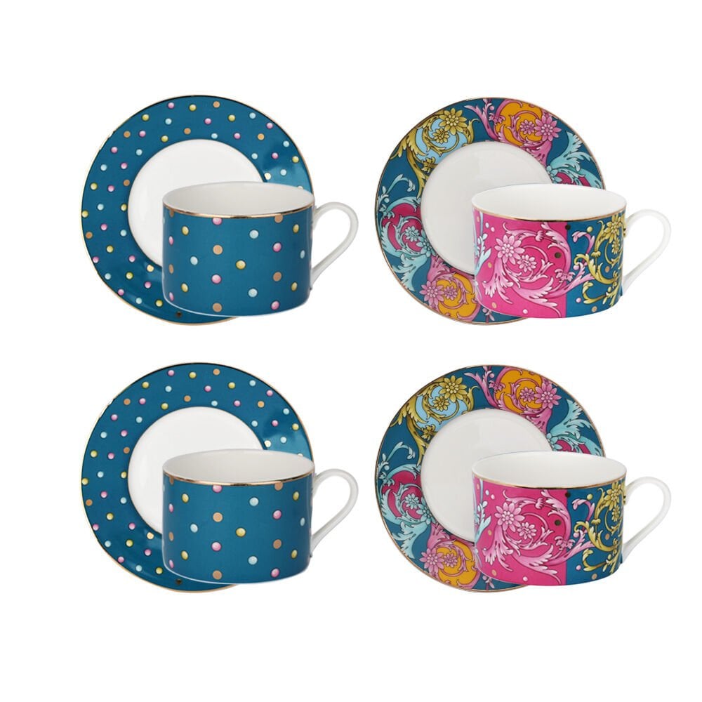 Lucky Art Estelle Bone 4Lü Cay Fincanı Seti