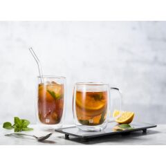 Zwilling Sorrento Şeffaf Cam Pipet - Kıvrımlı 4 Lü