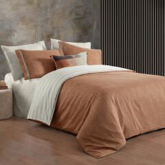 Sarev Ethan Taba Çift Kişilik %100 Pamuk Saten Nevresim Takımı