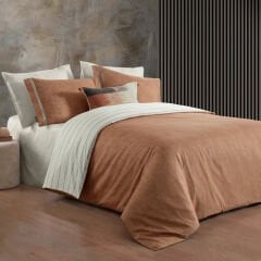 Sarev Ethan Taba Çift Kişilik %100 Pamuk Saten Nevresim Takımı