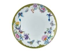 Tea Delight Green Papillon 6'lı Servis Tabağı 26cm