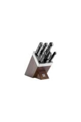 Zwilling Gourmet Kendinden Bilemeli Bıçak Bloklu 7 Parça Bıçak Seti