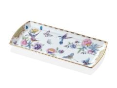 Tea Delight Green Papillon Servis Sunum Tabağı 25cm