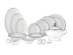 Evaliza Perla Altın Yemek Takımı 101 Parça