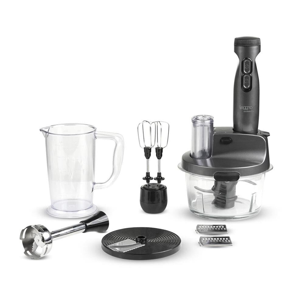 Leggno Gourmetpro Blender Seti-Metalik Gri