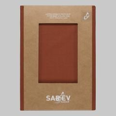 Sarev New Slow Cıty 200X200 Fıtted Çarşaf, .Taba