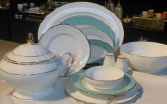 Evaliza Poetica Yemek Takımı 61 Parça Buket Yeşil