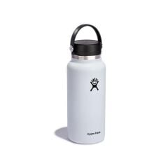 HYDRO FLASK W32BTS110 946ML 32OZ GENİŞ FLEX KAPAK ŞİŞE BEYAZ
