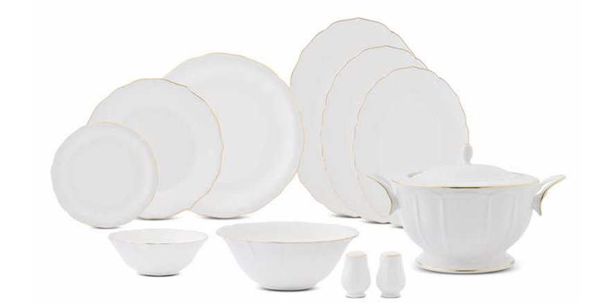 Evaliza Eva Gold Yemek Takımı 60 Parça