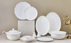 Evaliza Magnolıa Gold Yemek Takımı 60 Parça