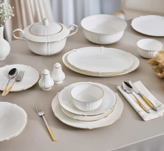 Evaliza Magnolıa Gold Yemek Takımı 60 Parça