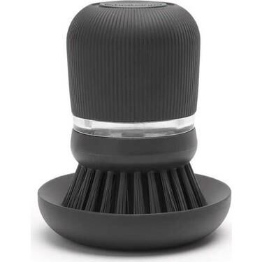 Brabantia Dark Grey Sabun Hazneli Bulaşık Fırçası