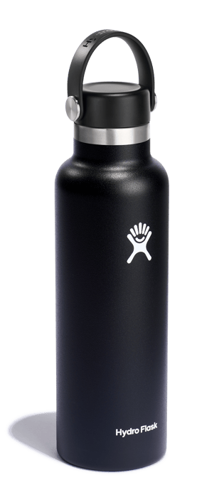 HYDRO FLASK S21SX001 621ML 21OZ GENİŞ FLEX KAPAKLI ŞİŞE SİYAH