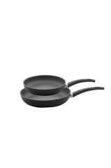 Leggno Granit Ikili Tava Seti 24Cm + 28Cm