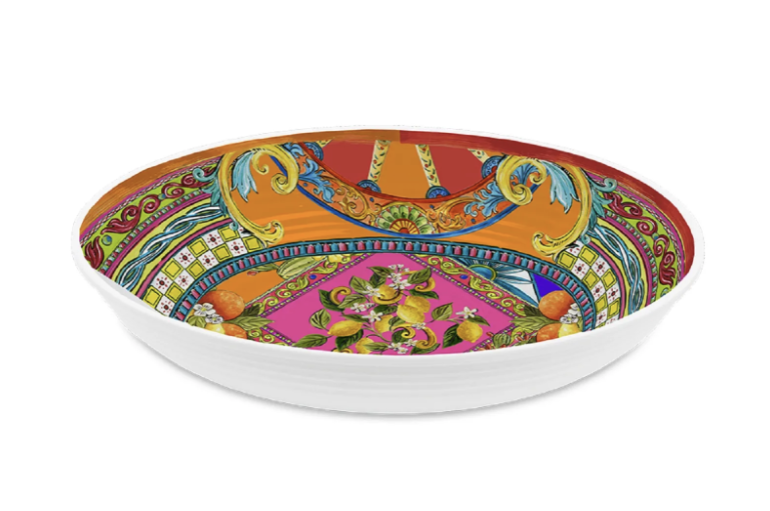 Baci Milano Ortigia Oval Kase 33 cm x 23 cm