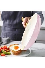 Greenpan Padova Pembe Thermolon Yapışmaz 10Parça Tencere Tava Seti