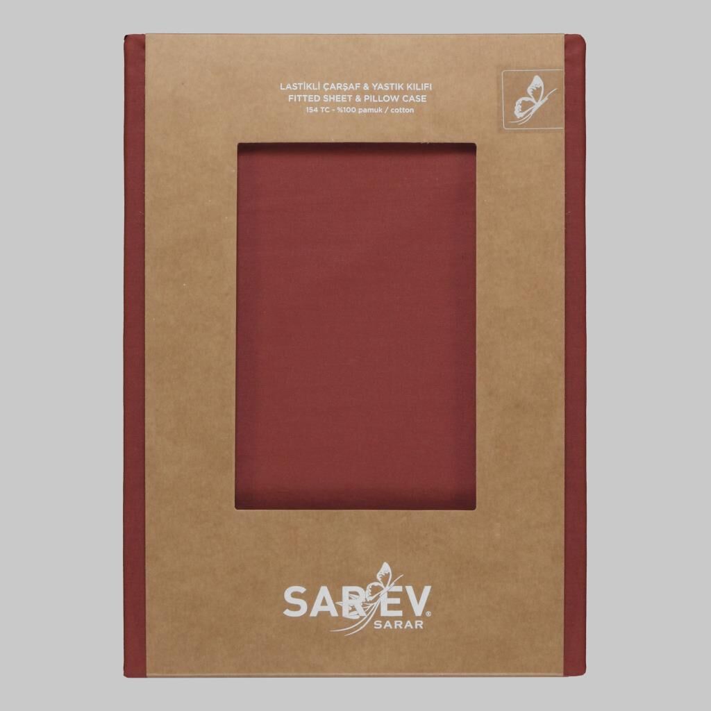 Sarev New Slow Cıty 120X200 Fıtted Çarşaf, .Pembe