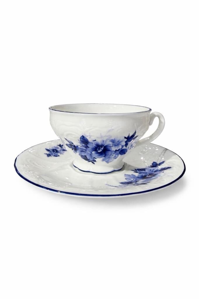 Roy King Blue Garden 6'Lı Çay fincanı