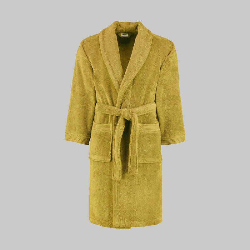 Sarev New Soho Sarı %100 Pamuk X-Large Beden Bornoz