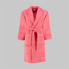 Sarev New Soho Pembe %100 Pamuk X-Large Beden Bornoz