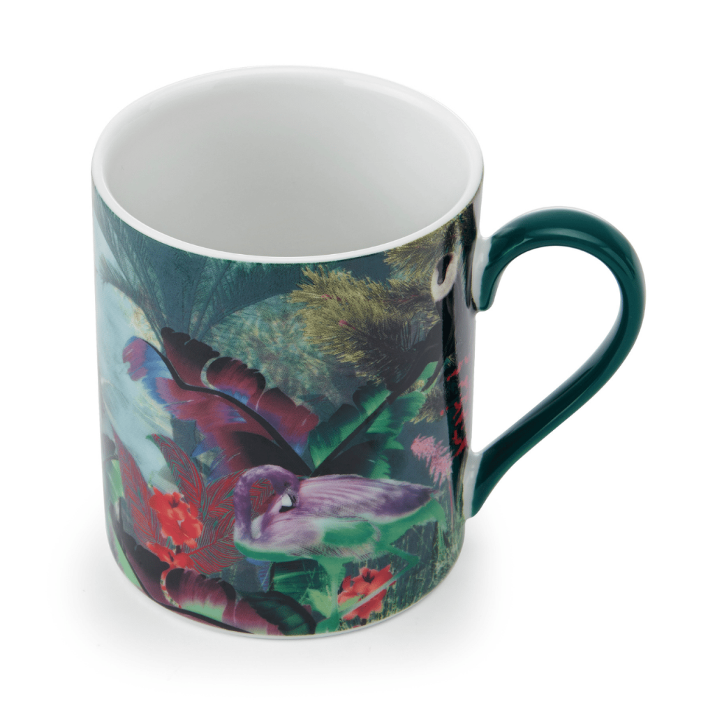 Sarah Arnett Porselen Flamingo Desenli Kupa 300ml