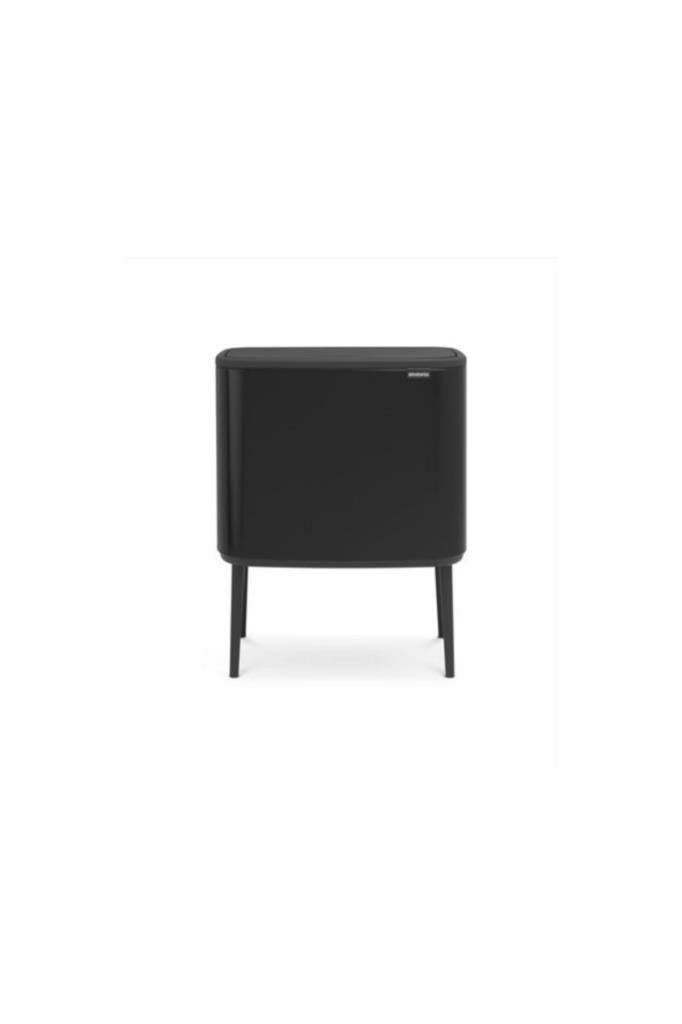 Brabantia Bo Matt Black Dokunmatik Çöp Kutusu 11+23L
