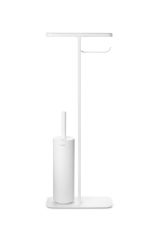 Brabantia Mindset Fresh White Standlı Organizer,Tuvalet Kağıdı Tutucusu Ve Tuvalet Fırçası