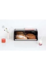 Brabantia Yuvarlak Ekmek Kutusu Siyah Çerçeveli