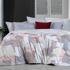 Sarev Gaudi Multicolor Tek Kişilik %100 Pamuk Nevresim Takımı-Renkli