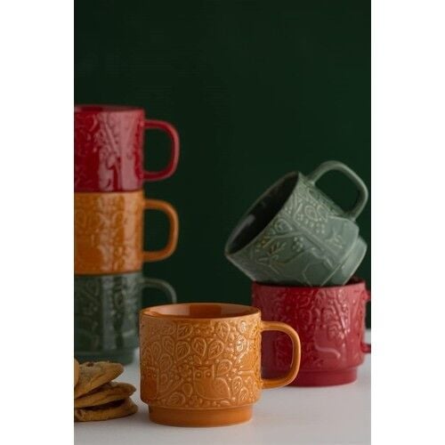 Mason Cash In The Forest Mug 300 Ml Kırmızı