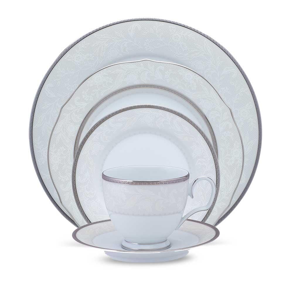 Noritake Flanders Platin 85 Parça Yemek Takımı