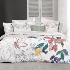 Sarev Adali Bej Tek Kişilik %100 Pamuk Nevresim Takımı- Bej