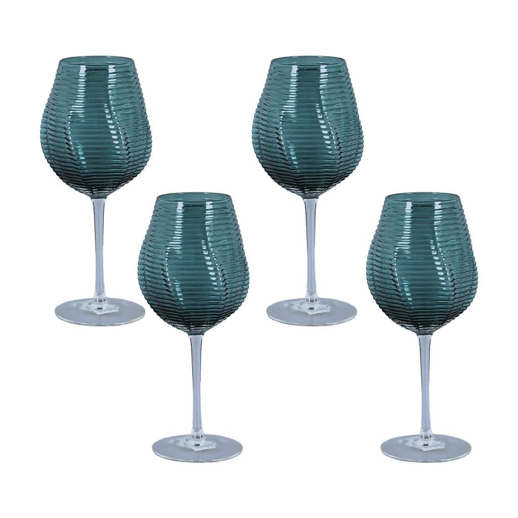 Lucky Art Florence 4Lu Cam Kadeh Seti Mavi