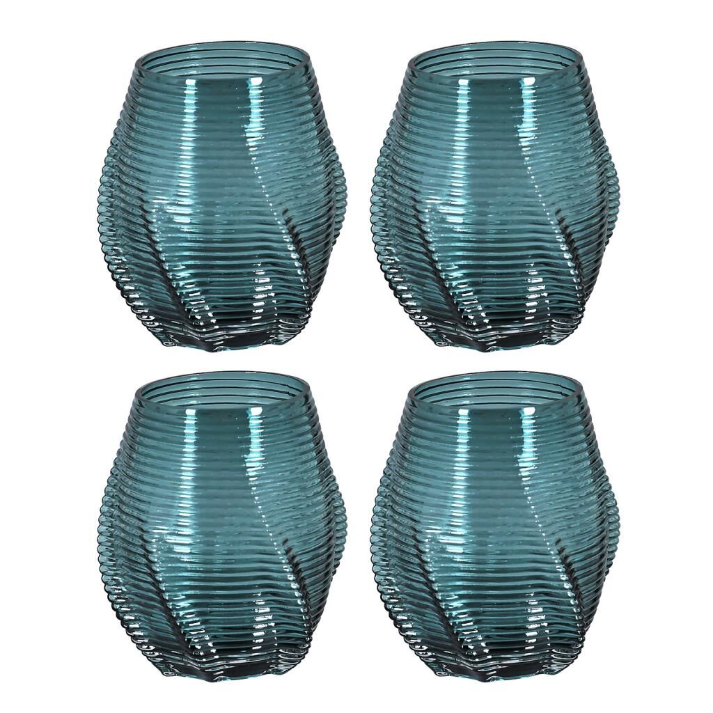 Lucky Art Florence 4Lu Cam Su Bardagı Seti Mavi